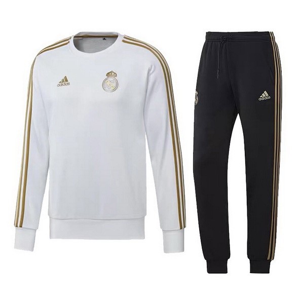 Survetement Football Real Madrid 2019-20 Jaune Blanc